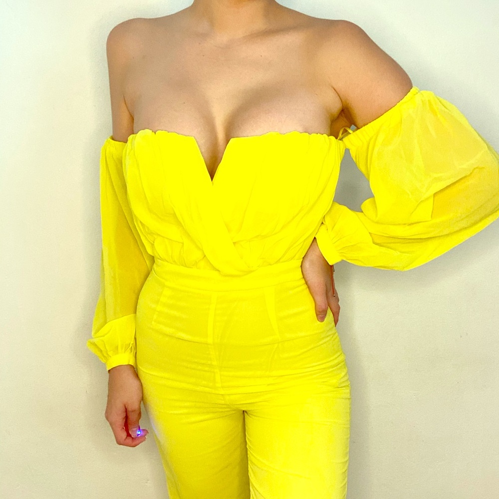 Jumpsuit Yellow